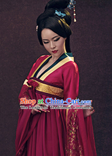 Chinese Tang Dynasty Costume Ancient China Costumes Han Fu Dress Wear Outfits Suits Clothing for Women