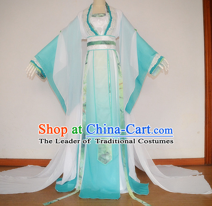 Chinese Costume Ancient Dress Classic Garment Suits Imperial Princess Queen Emperor Clothing for Women