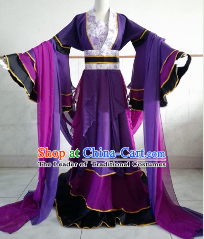 Chinese Costume Ancient Dress Classic Garment Suits Imperial Princess Queen Emperor Clothing for Women