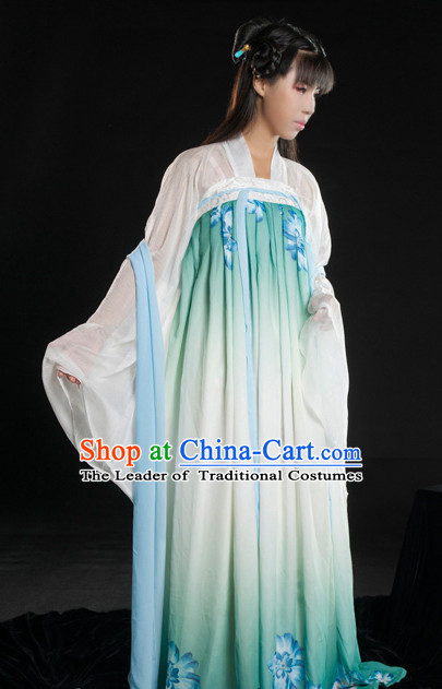 Asian Fashion Chinese Ancient Tang Dynasty Clothes Costume China online Shopping Traditional Costumes Dress Wholesale Culture Clothing and Hair Accessories for Women