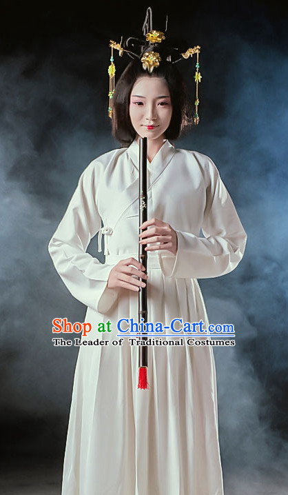 Chinese Ancient Han Dynasty Lady Clothes Costume China online Shopping Traditional Costumes Dress Wholesale Asian Culture Fashion Clothing and Hair Accessories for Women