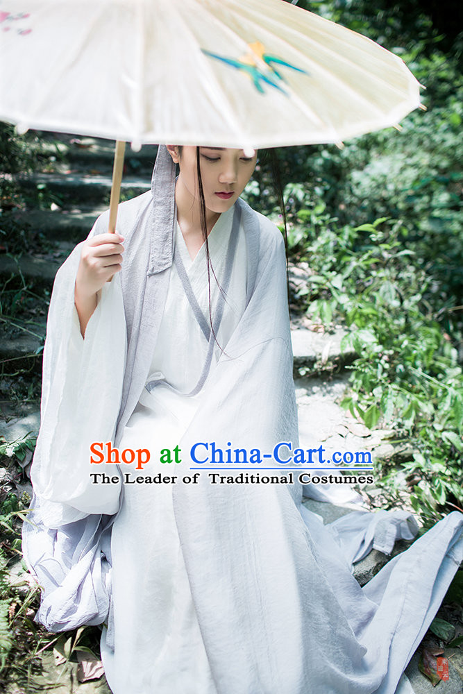 Chinese Ancient Hanfu Garment Clothes for Men or Women