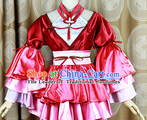 Ancient Asian Chinese Japenese Korean Cute Girl Cosplay Costumes