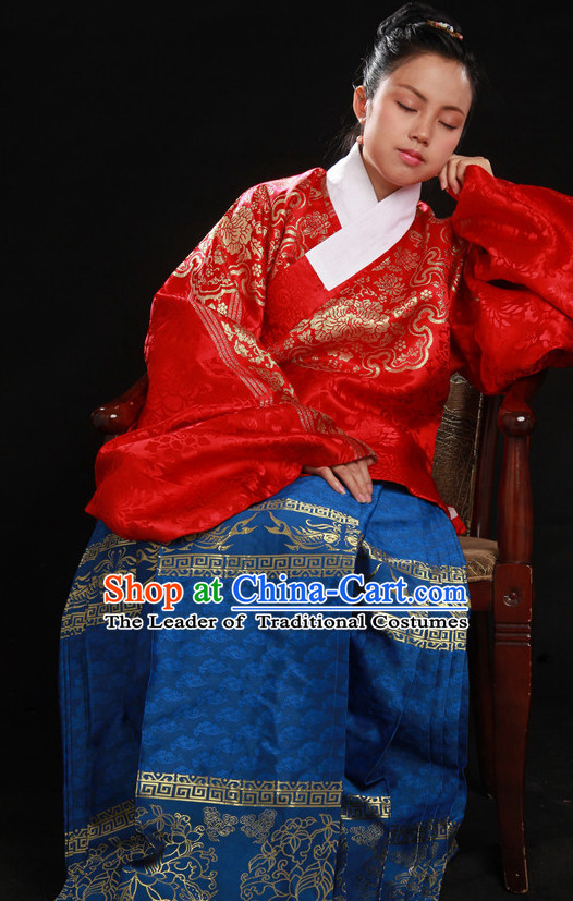 Chinese Costume Ancient Asian Korean Japanese Clothing Ming Dynasty Clothes Garment Outfits Suits for Women