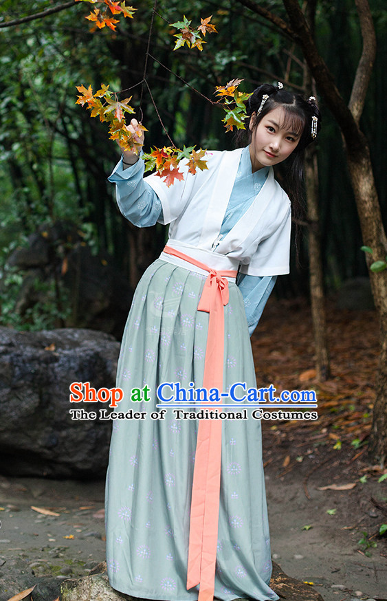 Chinese Costume Ancient Asian Korean Japanese Clothing Han Dynasty Clothes Garment Outfits Suits for Women