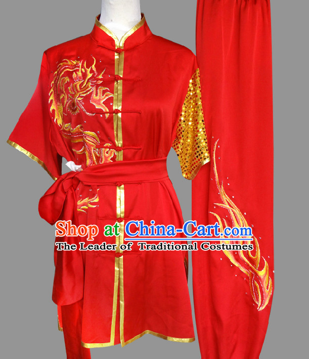 Top Short Sleeves Tai Chi Wing Chun Uniform Martial Arts Supplies Supply Karate Gear Tai Chi Uniforms Clothing and Veil for Women or Girls