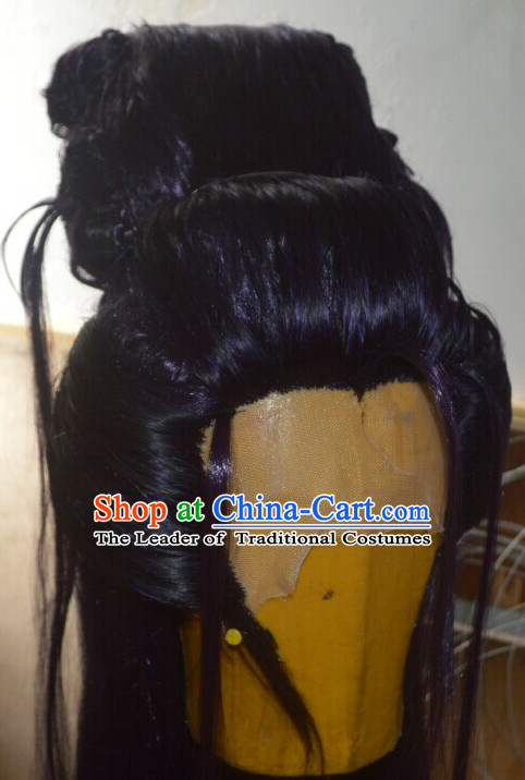 Ancient Chinese Long Wigs Wigs Afro Wigs Hair Extensions Cheap Chinese Wigs Toupee Women Men Way Hair Full Lace Brazilian Front Wig Weave online