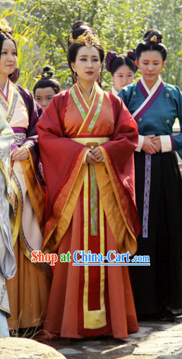 China Female Empress Hanfu Garment