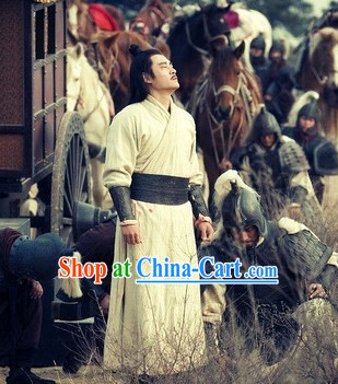 Traditional Kung Fu Master Uniform Complete Set for Men