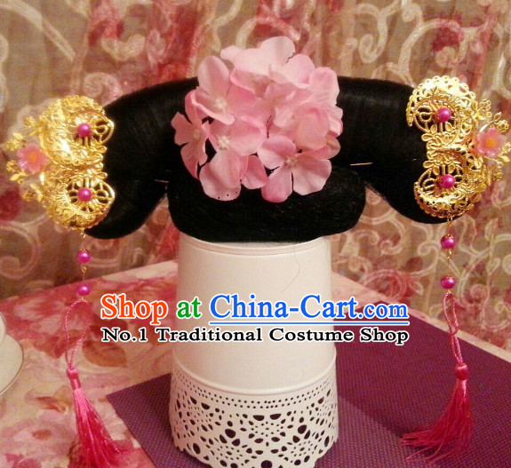 Chinese Traditional Manchu Princess Hair Decorations for Kids