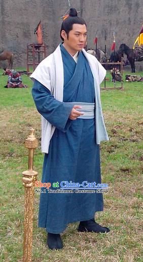 Asian China Civilian Hanfu Dress for Men