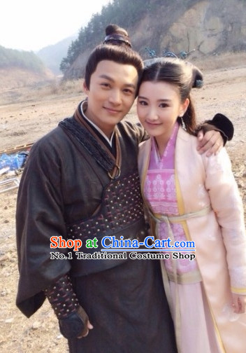 Chinese Superhero TV Play Guojing Costumes