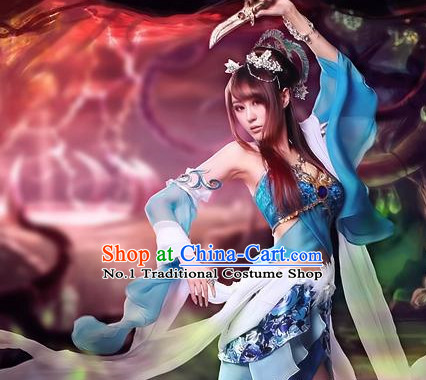 Asian Sexy Japanese Princess Anime Costumes