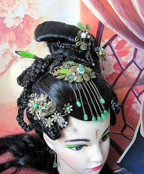 Top Handmade Hair Accessories Headpieces Hair Combs Jewellery Complete Set