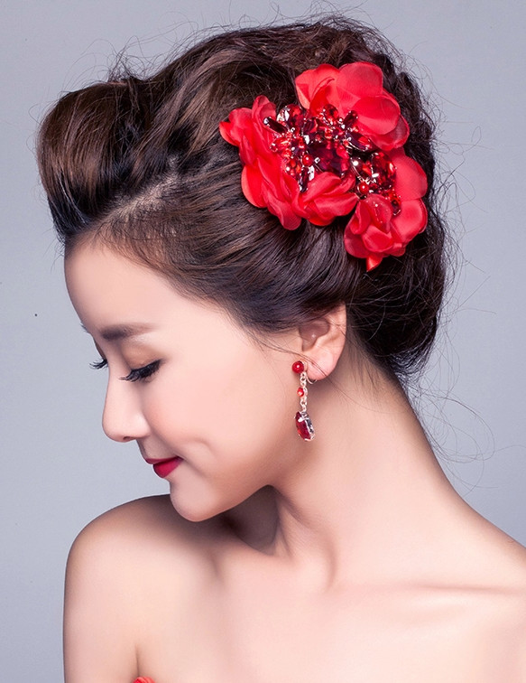 Top Chinese Bridal Hair Fascinators Jewellery Accessories Wedding Headpieces