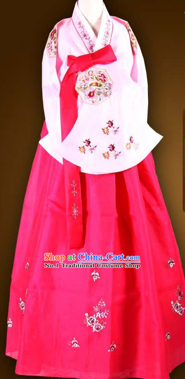 Traditional Ceremony Dress Custom Made Dangui Korean Royal Costumes for Women