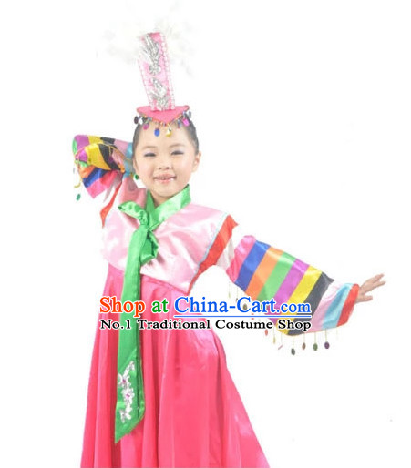 China Shop Chinese Korean Ethnicl Dance Costumes Ballerina Costume Kids Dancewear