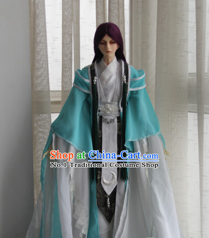 Chinese Scholar Hanfu Clothing Asia fashion China Civilization Complete Set for Men