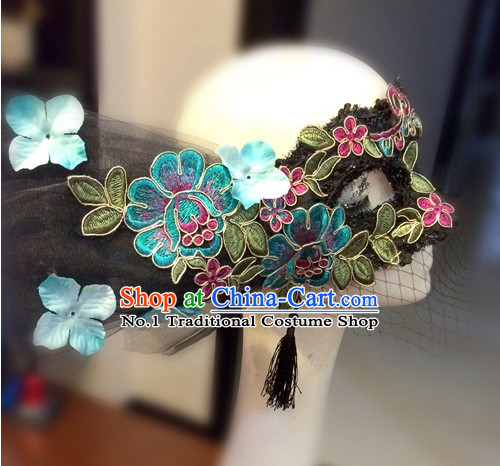 Custom Made Designer Handmade Facial Mask Hair Fascinators Hair Slides Headpieces Hair Ornaments Set