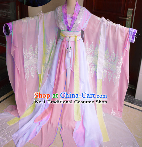 Chinese Traditional Princess Clothing Complete Set