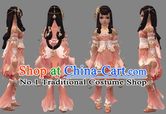 Custom Made According to Your Picture Asian Chinese Ancient Traditional Female Long Wigs