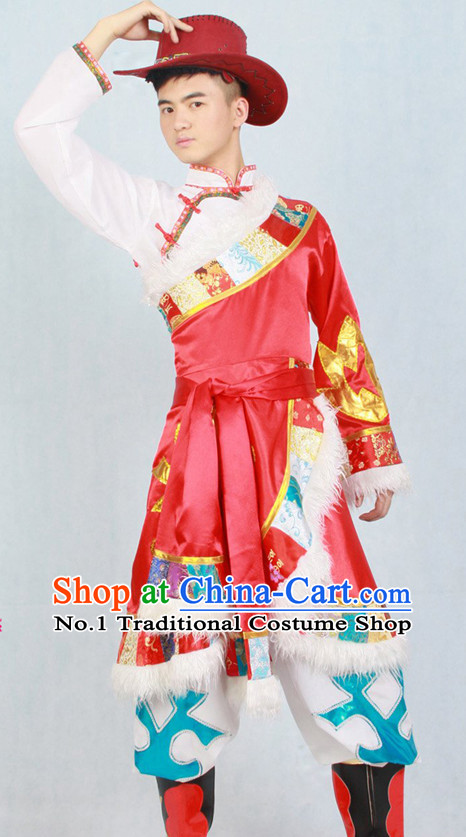 Asian Fashion China Dance Apparel Dance Stores Dance Supply Discount Chinese Mongolian Dance Costumes for Men