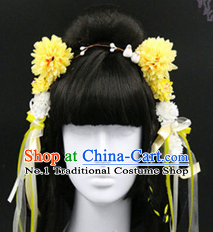 Chinese Traditional Handmade Flower Hair Accessories