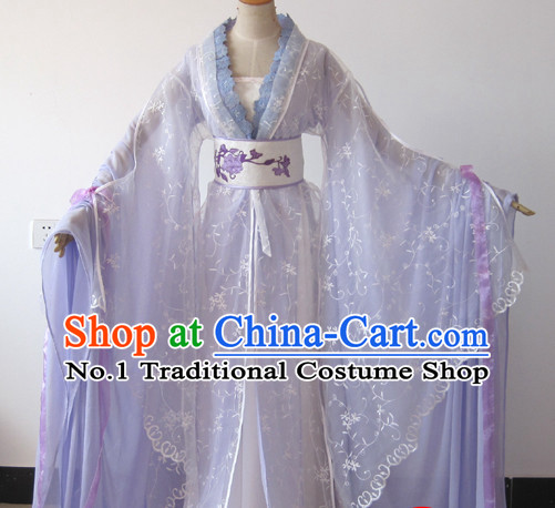 Chinese Ancient Empress Hanfu Outfit for Women with Long Tail