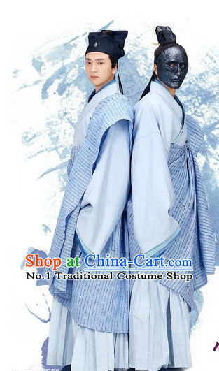 Chinese Hanfu Asian Fashion Japanese Fashion Plus Size Dresses Vntage Dresses Traditional Clothing Asian Costumes Hua Qian Hanfu Shu Shan Schcool Costume for Men