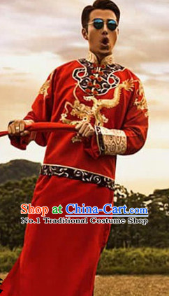 Traditional Chinese Wedding Dress for Men