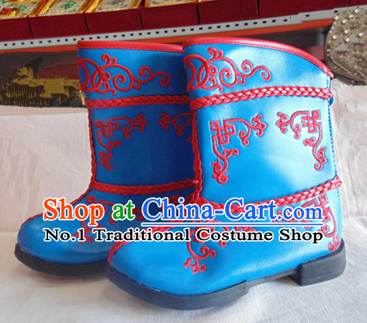 Traditional Mongolian Boots