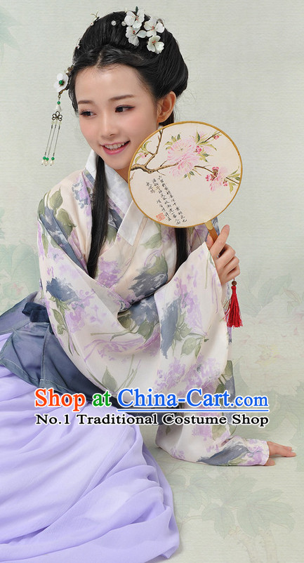 Chinese Hanfu China Shopping Asian Fashion Plus Size Clothing Clothes online Oriental Dresses Ancient Costumes and Hair Accessories Complete Set