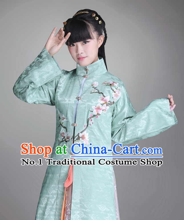 Ancient Chinese Song Dynasty Attire Complete Set for Girls