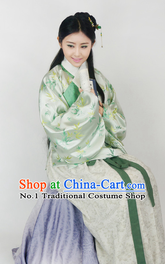 Ancient Chinese Female Ming Dynasty Suit Complete Set