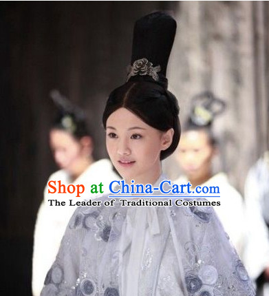 Ancient Noblewoman Black Wigs