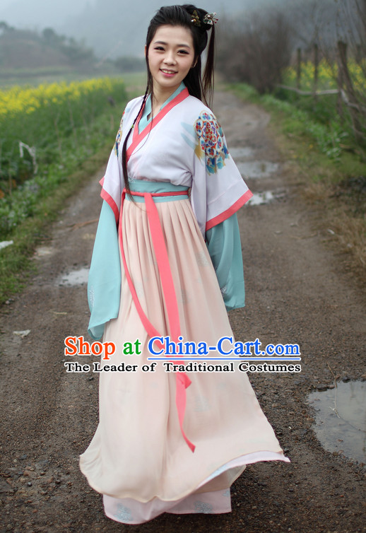 Chinese Hanfu Beauty Halloween Costumes Plus Size Costume online