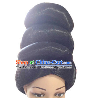 Chinese Classic Wigs Hair Extensions Lace Front Wig Hair Pieces for Ladies