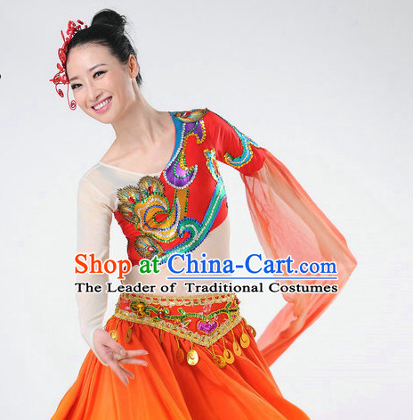 Chinese Classical Dance Costume Complete Set