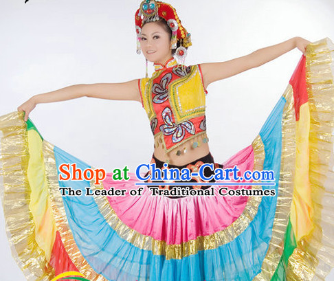 Chinese Folk Dance Costumes Dancewear Discount Dane Supply Clubwear Dance Wear China Wholesale Dance Clothes