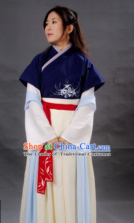 Chinese Girl Hanfu Costume Ancient Costume Traditional Clothing Traditiional Dress Clothing online