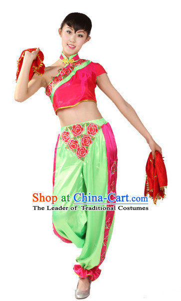 Chinese Classical Fan Dance Costume Ideas Dancewear Supply Dance Wear Dance Clothes Suit