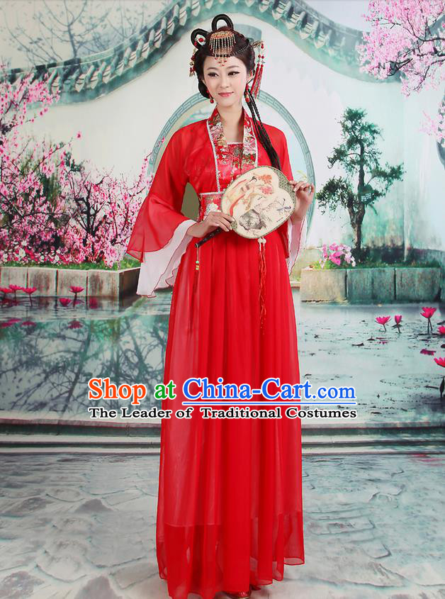 Ancient Chinese Palace Empress Costumes Complete Set, Tang Dynasty Ancient Palace Clothing, Cosplay Imperial Fairy Princess Dress Suits For Women