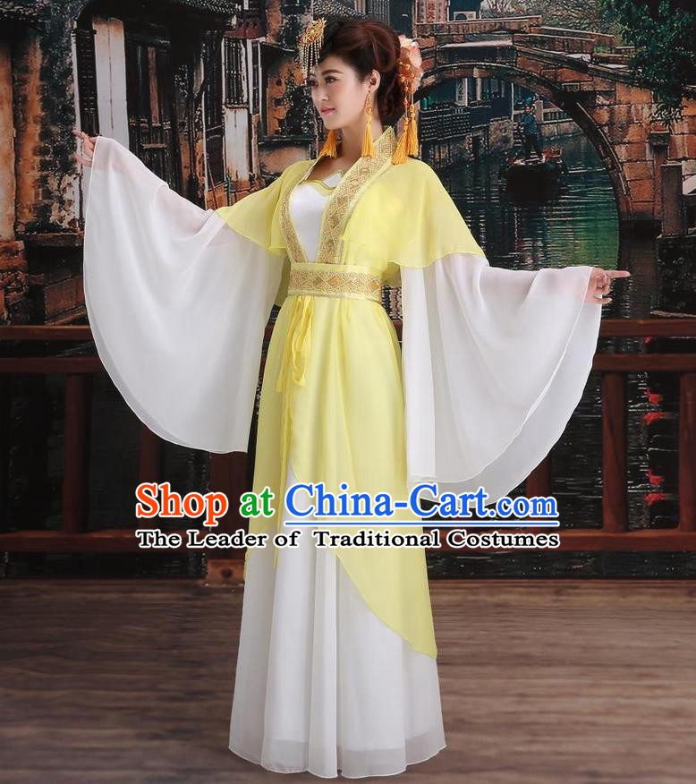 Ancient Chinese Palace Empress Costumes Complete Set, Tang Dynasty Ancient Palace Dance Clothing, Cosplay Hanfu Fairy Imperial Princess Dress Suits For Women