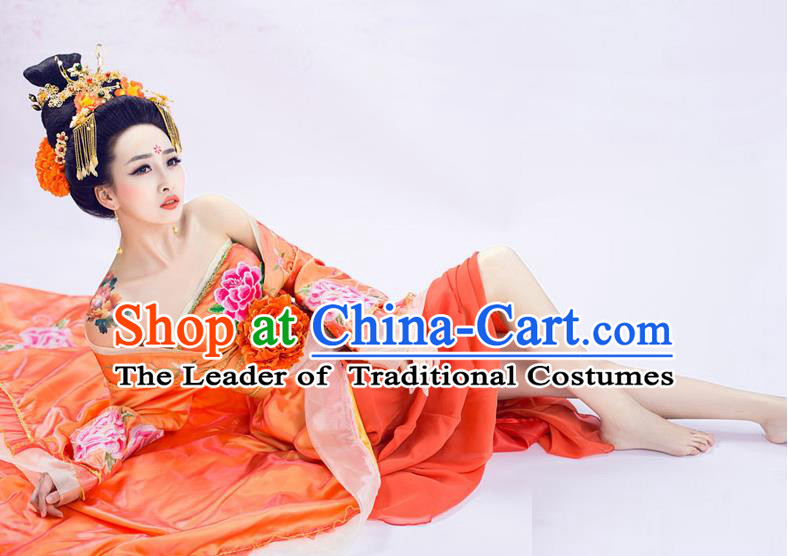 Ancient Chinese Princess Dance Costume, Hanfu, Traditional Dress For Women