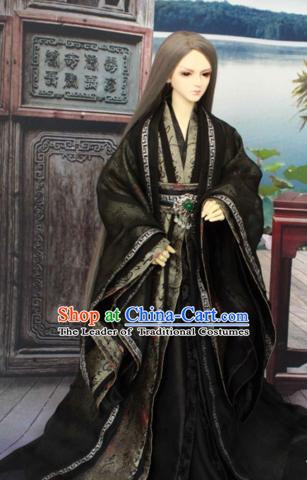 Chinese Style Dresses Chinese Scholar Clothing Clothes Han Chinese Costume Hanfu for Men Adults Children