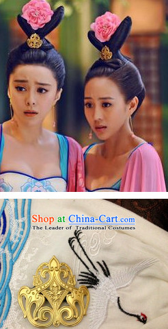 Ancient Chinese Style Princess Empress Hair Accessories for Women Girls Adults Children