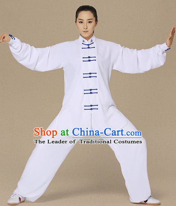 Top Kung Fu Jacket Kung Fu Gi Kung Fu Apparel Oriental Dress Wing Chun Apparel Taiji Uniform Chinese Kung Fu Outfit for Men Women Kids  Adults