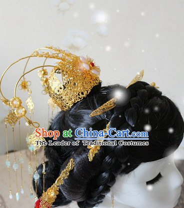 Ancient Chinese Empress Princess Queen Crown Coronet Headpieces Headdress