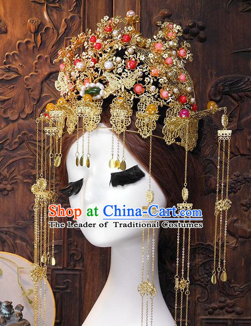 Ancient Chinese Empress Princess Queen Hair Style Accessories Hair Sticks Clips Hair Pin Hair Pieces Combs Ancient Chinese Chopsticks Asian Wedding Bridal Hair Ornaments