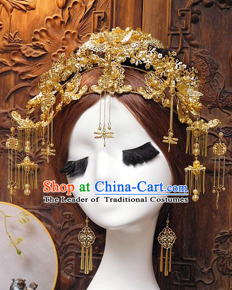 Ancient Chinese Empress Princess Queen Hair Style Accessories Hair Sticks Clips Hair Pin Hair Pieces Combs Ancient Chinese Chopsticks Asian Wedding Bridal Hair Ornaments